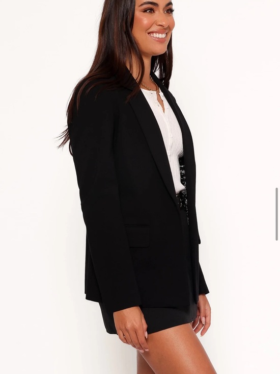 Petal & Pup Jackets & Blazers - Petal & Pup Black Tailored Blazer